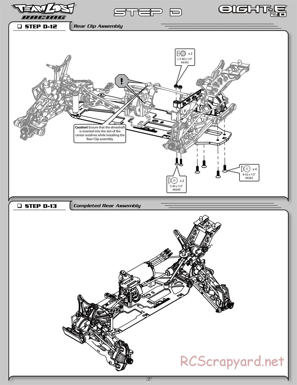 Team Losi - 8ight-E 2.0 Race Roller - Manual - Page 24