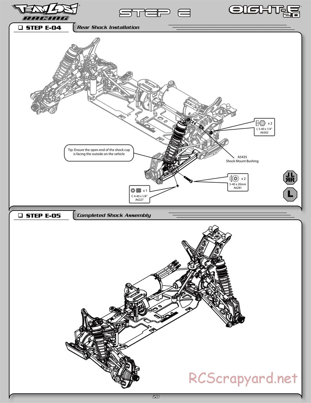 Team Losi - 8ight-E 2.0 Race Roller - Manual - Page 27