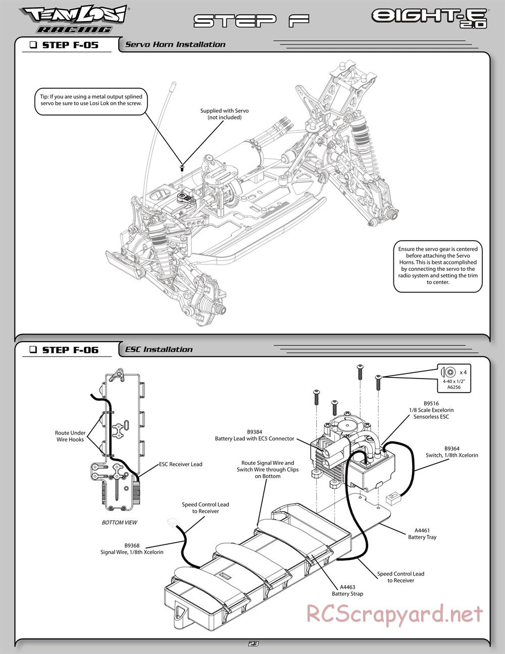 Team Losi - 8ight-E 2.0 Race Roller - Manual - Page 30