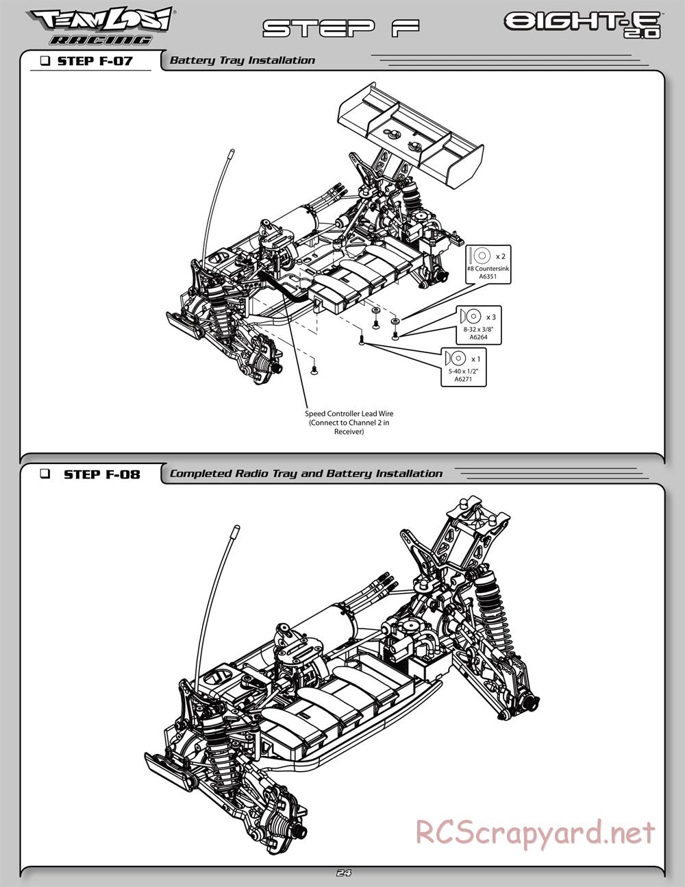 Team Losi - 8ight-E 2.0 Race Roller - Manual - Page 31