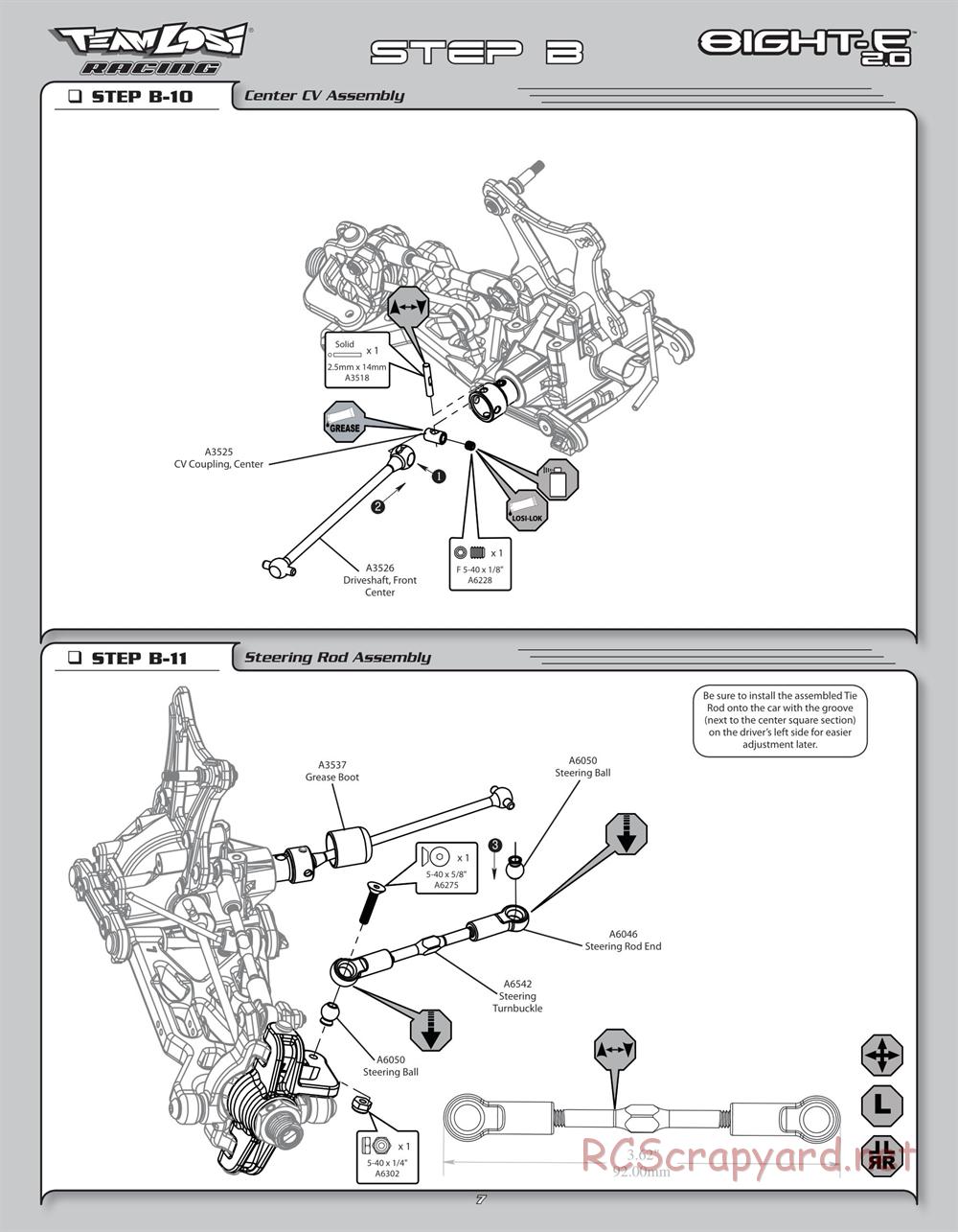 Team Losi - 8ight-E 2.0 Race Roller - Manual - Page 10