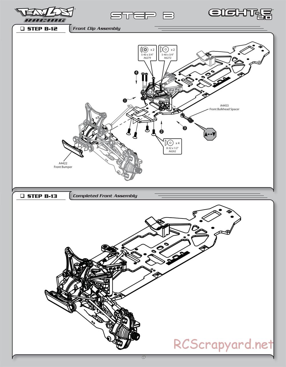 Team Losi - 8ight-E 2.0 Race Roller - Manual - Page 11