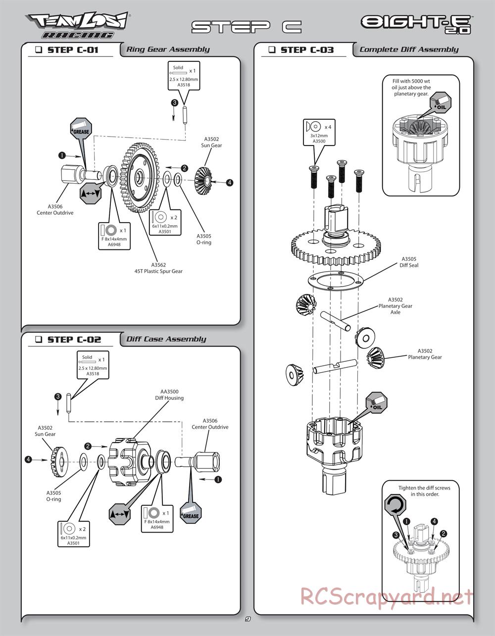 Team Losi - 8ight-E 2.0 Race Roller - Manual - Page 12