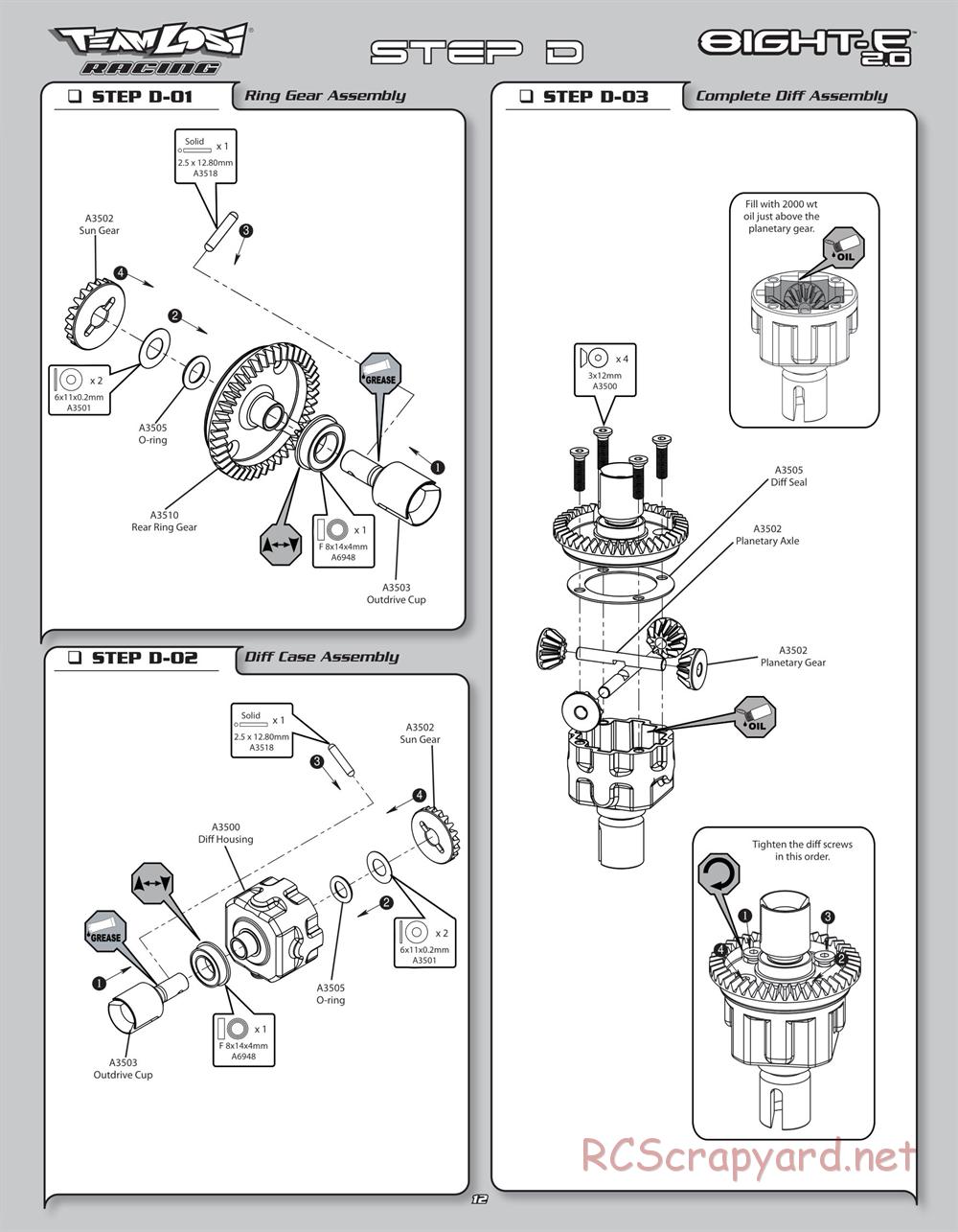 Team Losi - 8ight-E 2.0 Race Roller - Manual - Page 15