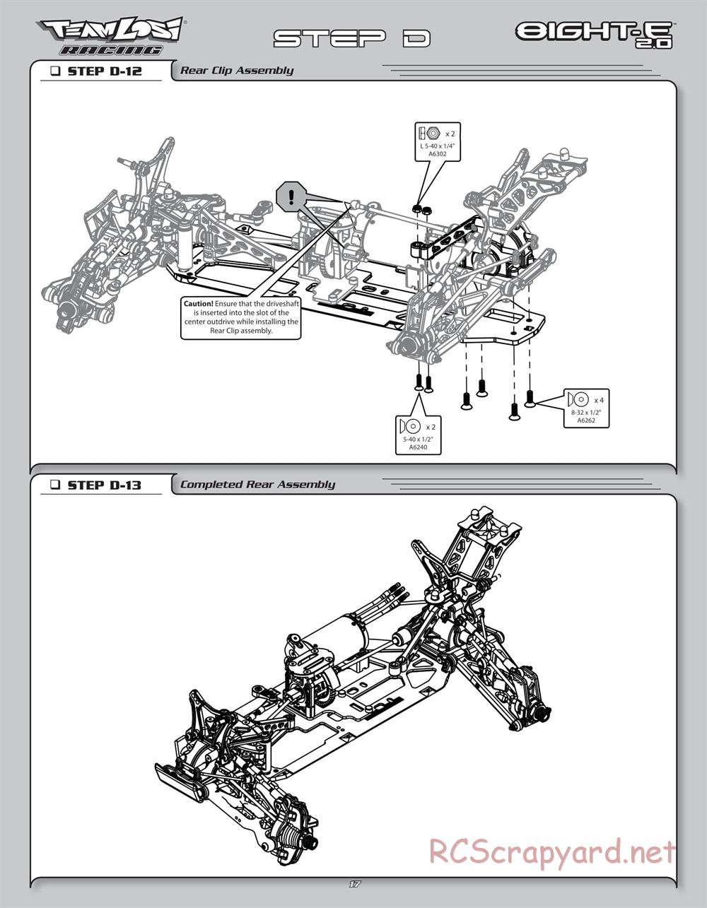 Team Losi - 8ight-E 2.0 Race Roller - Manual - Page 20