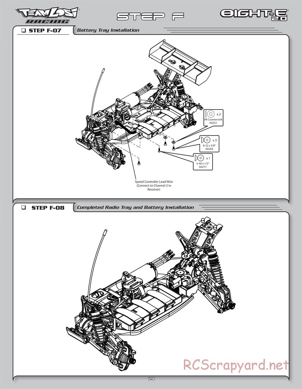 Team Losi - 8ight-E 2.0 Race Roller - Manual - Page 27
