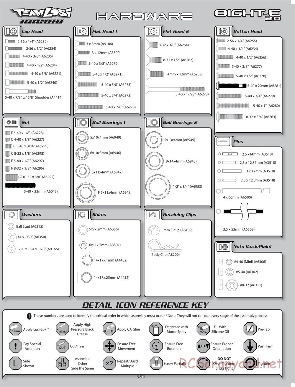 Team Losi - 8ight-E 2.0 Race Roller - Manual - Page 37