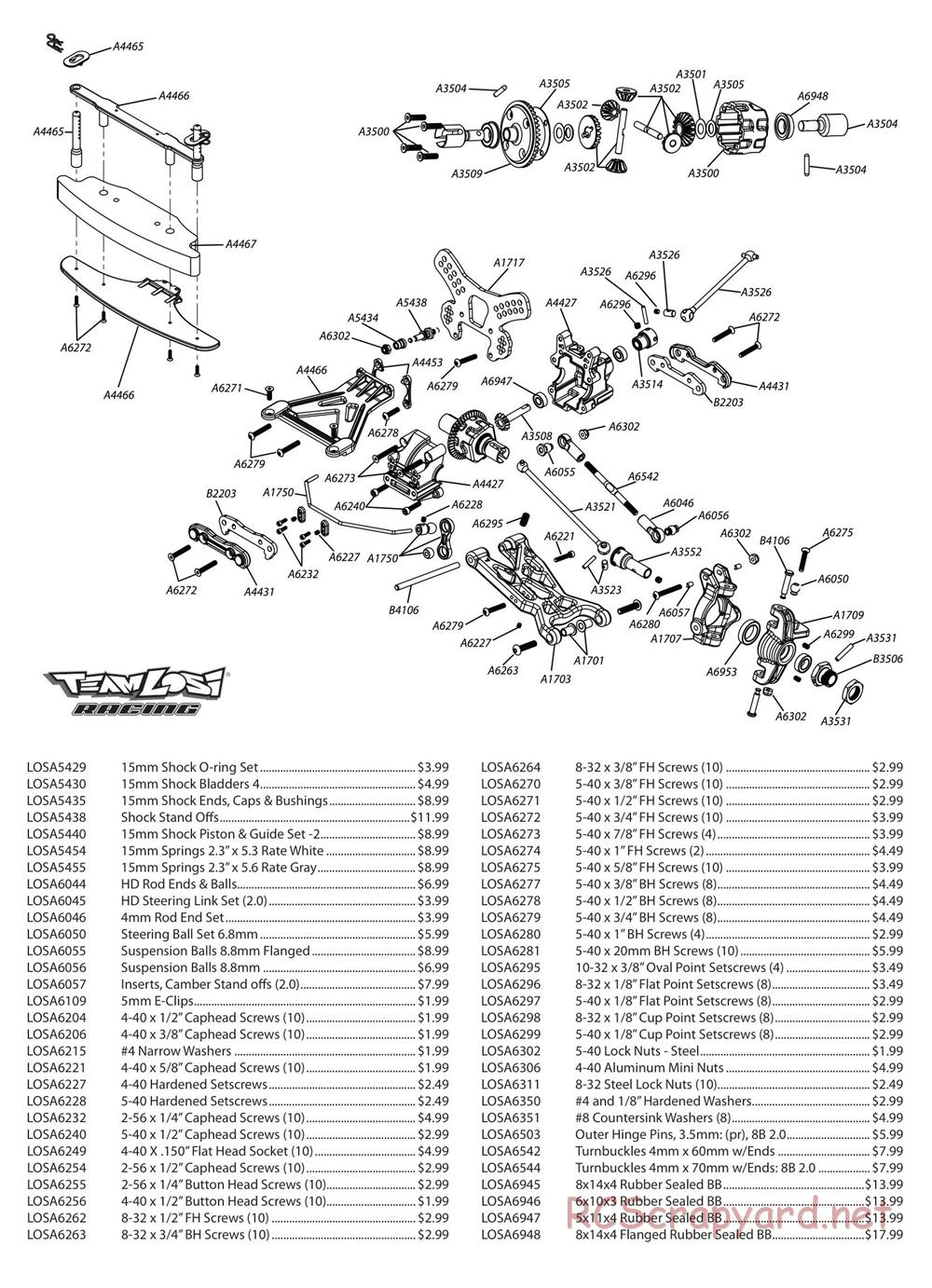 Team Losi - L8ight - Race Roller - Manual - Page 4