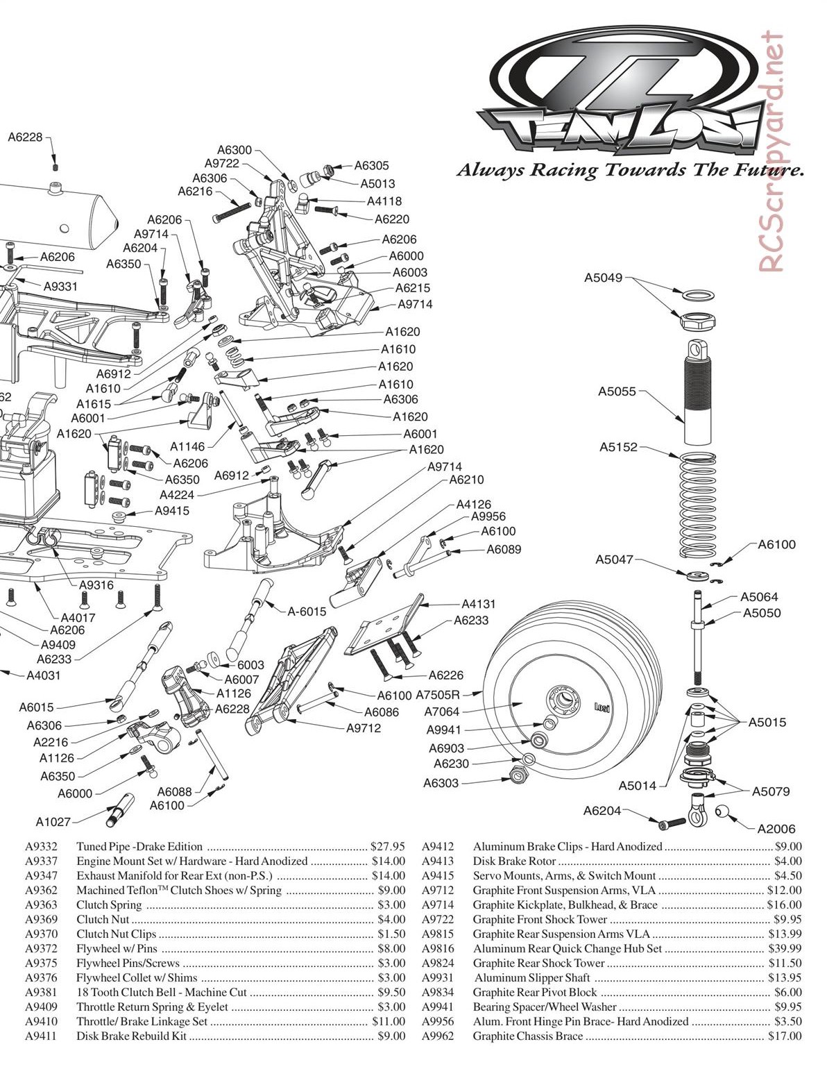 Team Losi - XXX NT AD2 - Manual - Page 3