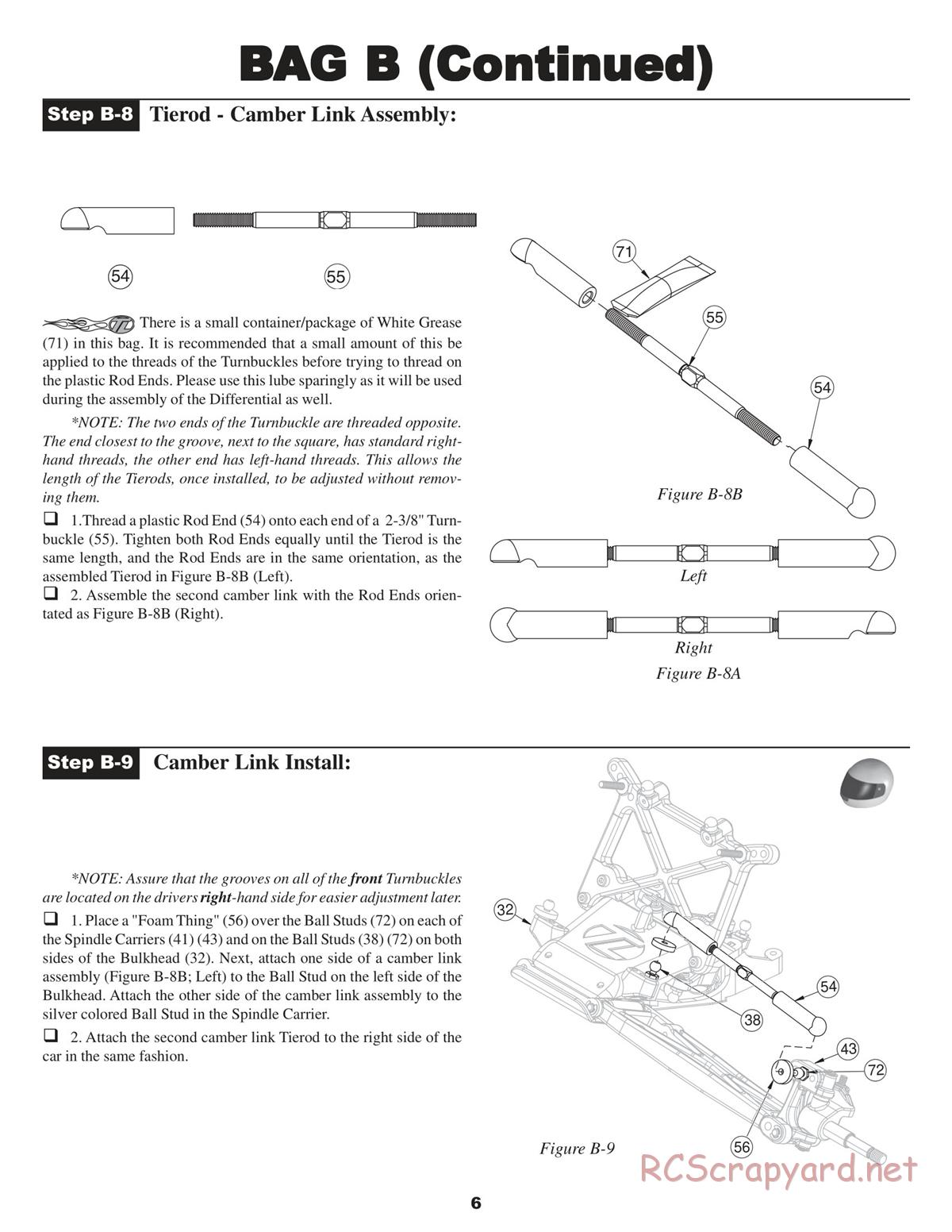 Team Losi - XXX NT AD2 - Manual - Page 9