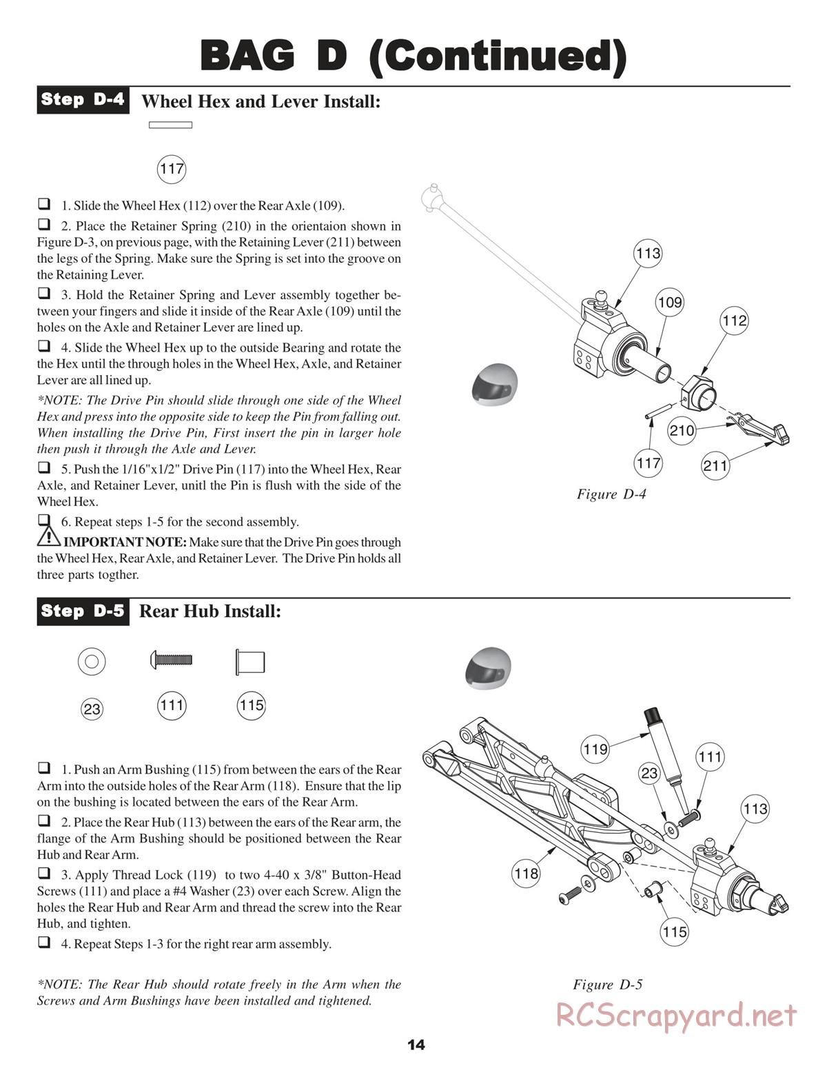 Team Losi - XXX NT AD2 - Manual - Page 18