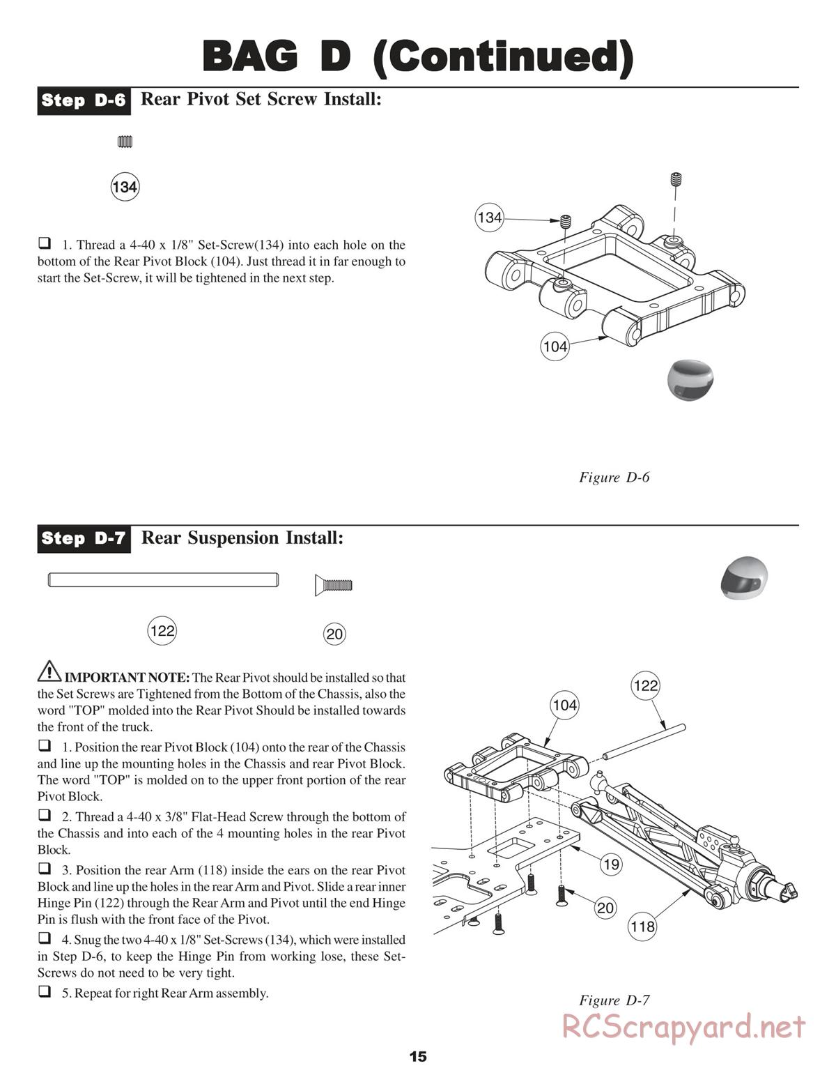 Team Losi - XXX NT AD2 - Manual - Page 19