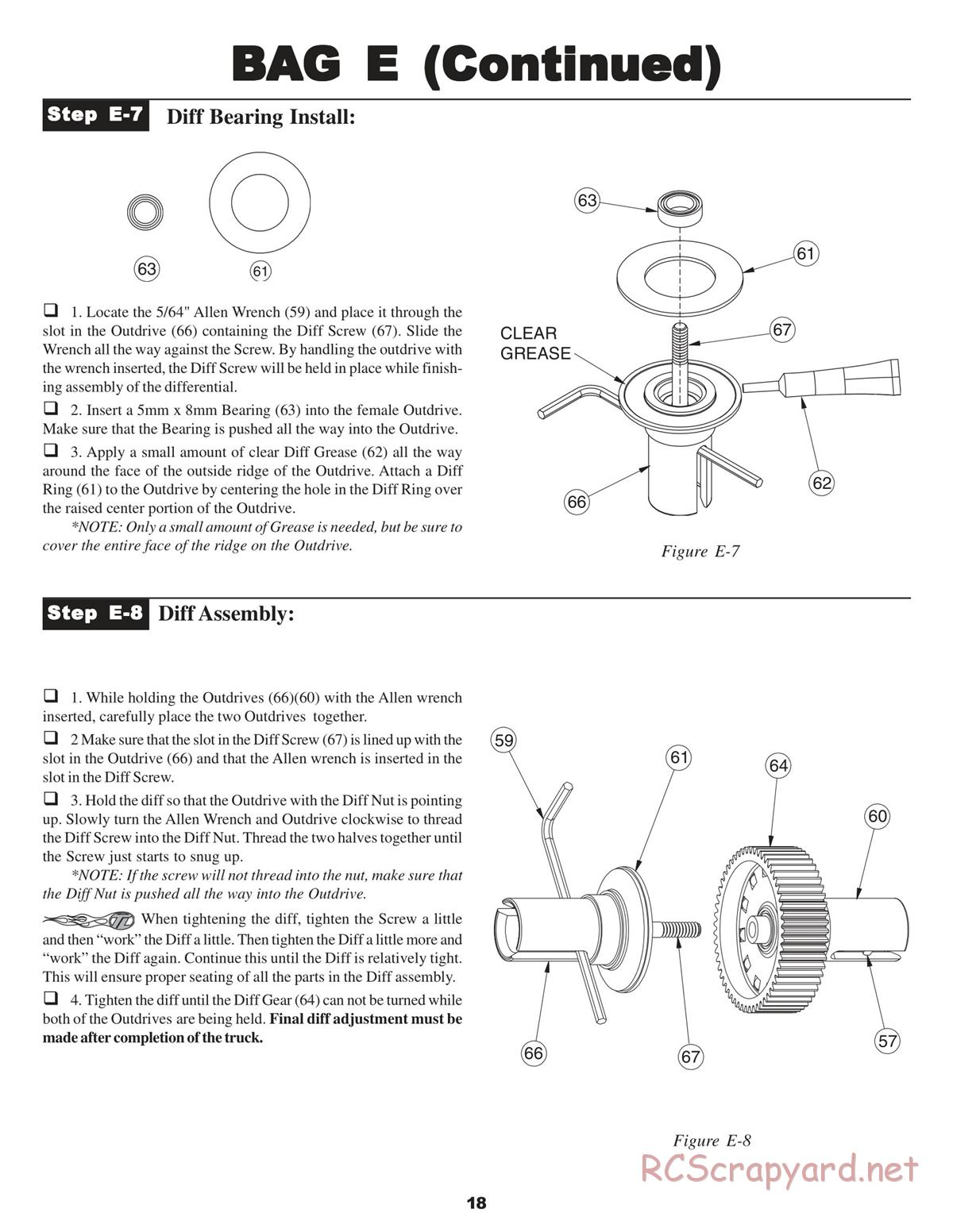 Team Losi - XXX NT AD2 - Manual - Page 22