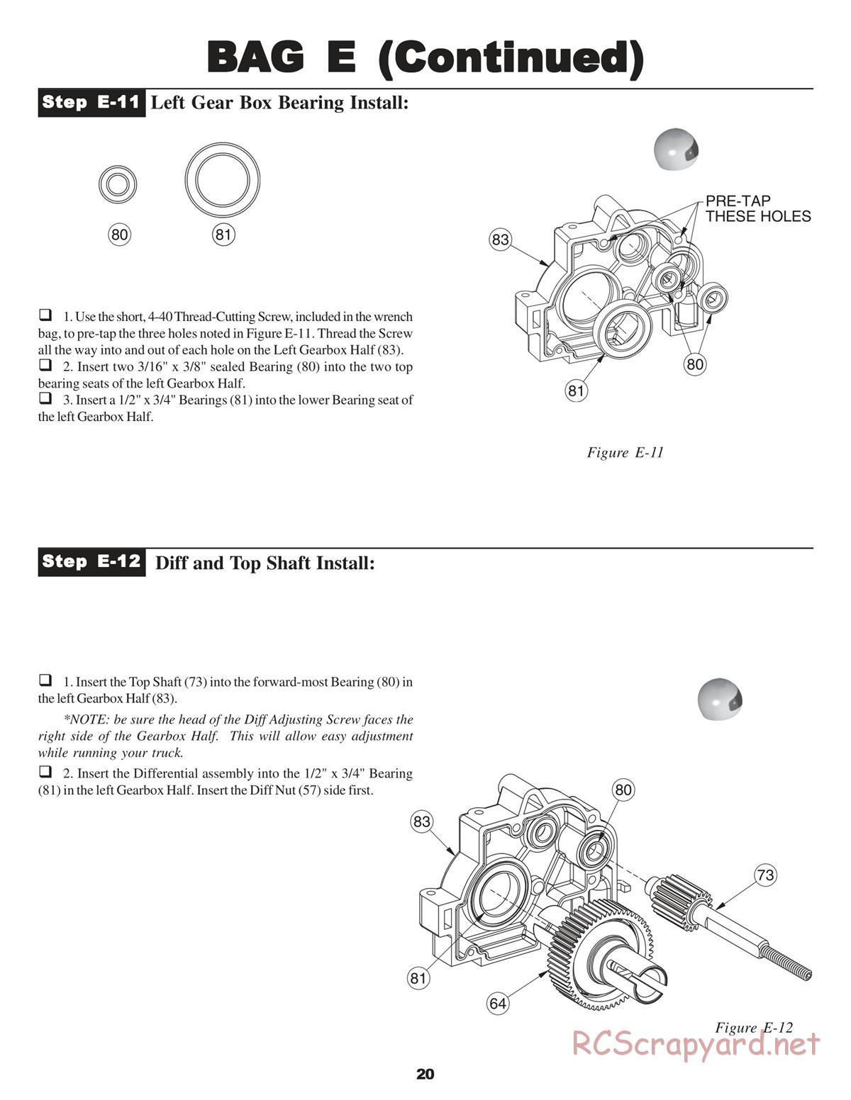 Team Losi - XXX NT AD2 - Manual - Page 24