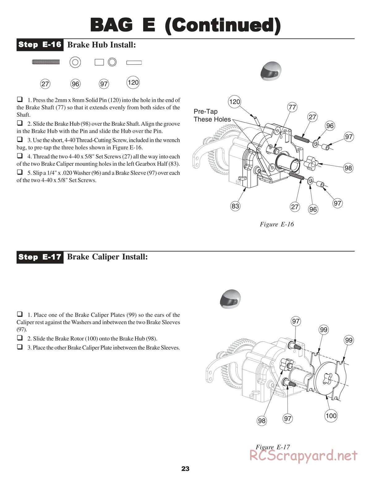 Team Losi - XXX NT AD2 - Manual - Page 27