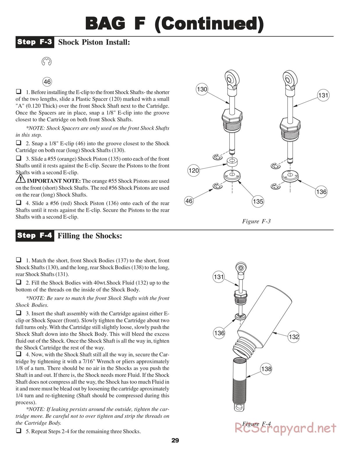 Team Losi - XXX NT AD2 - Manual - Page 33