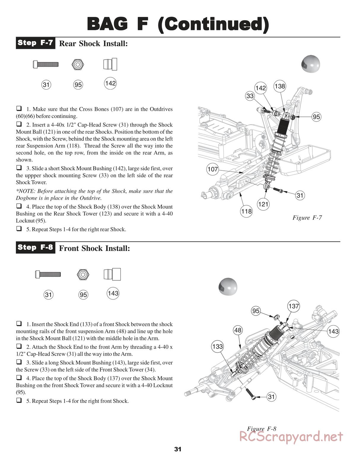 Team Losi - XXX NT AD2 - Manual - Page 35