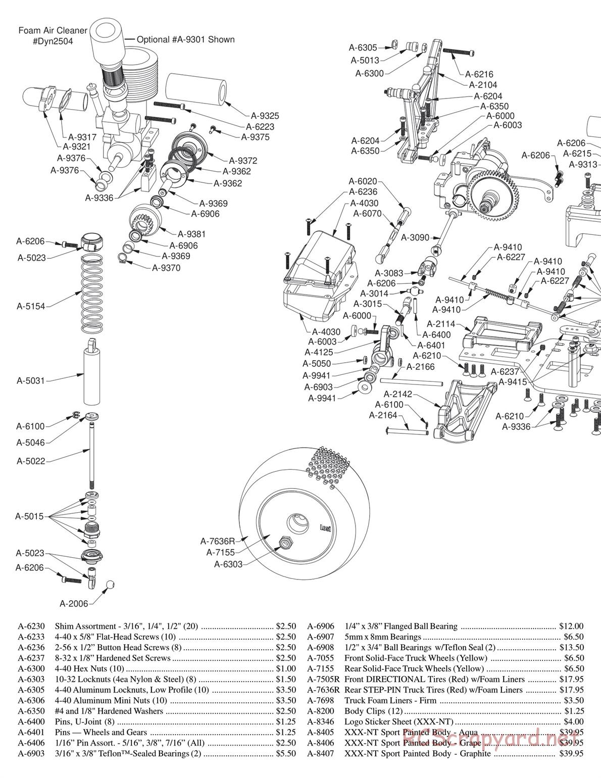 Team Losi - XXX NT Sport - Manual - Page 2