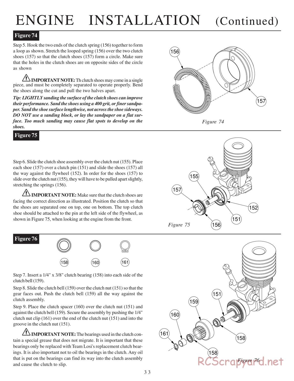 Team Losi - XXX-NT Sport - Manual - Page 36