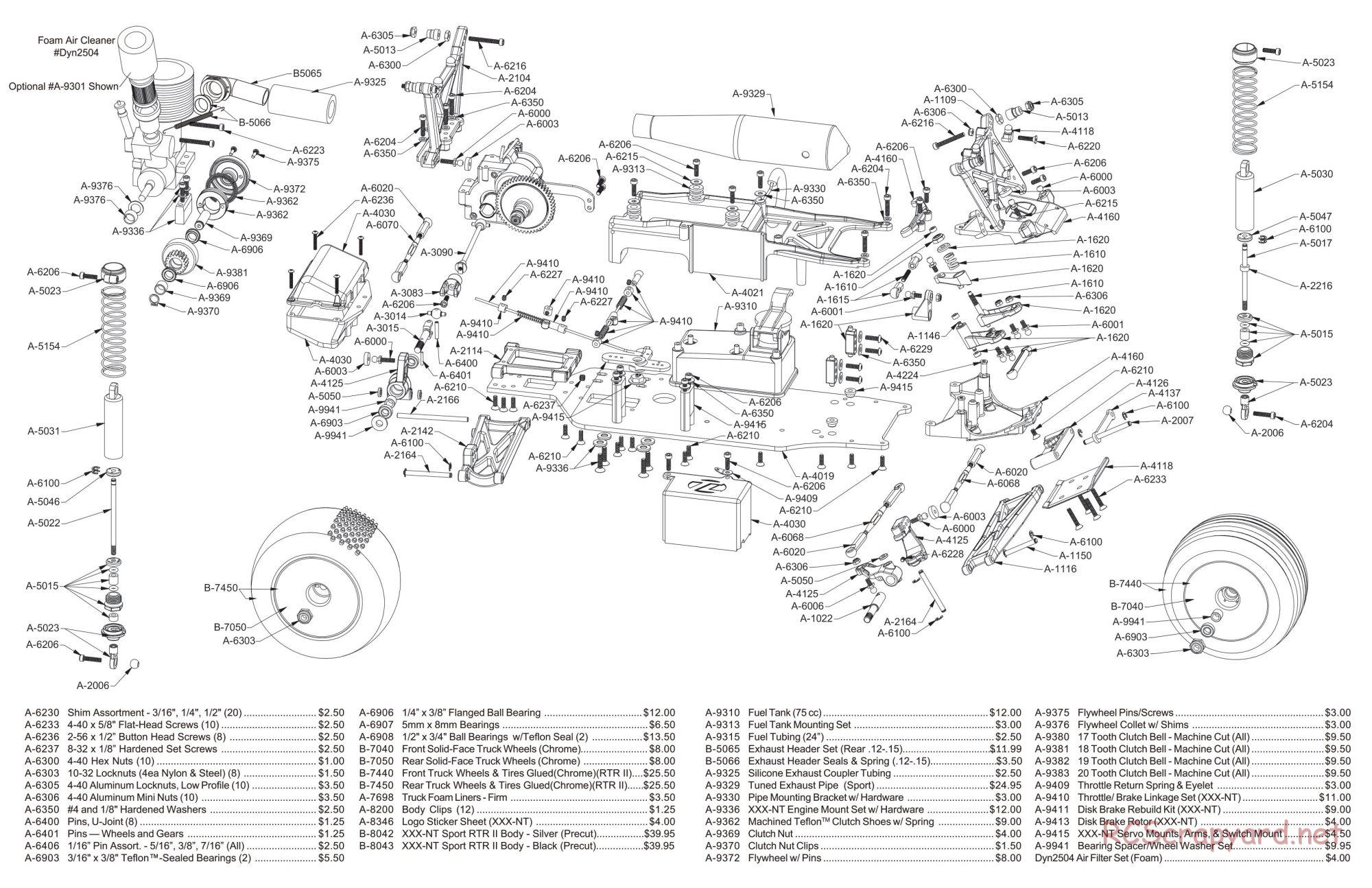 Team Losi - XXX-NT Sport RTR II - Manual - Page 2