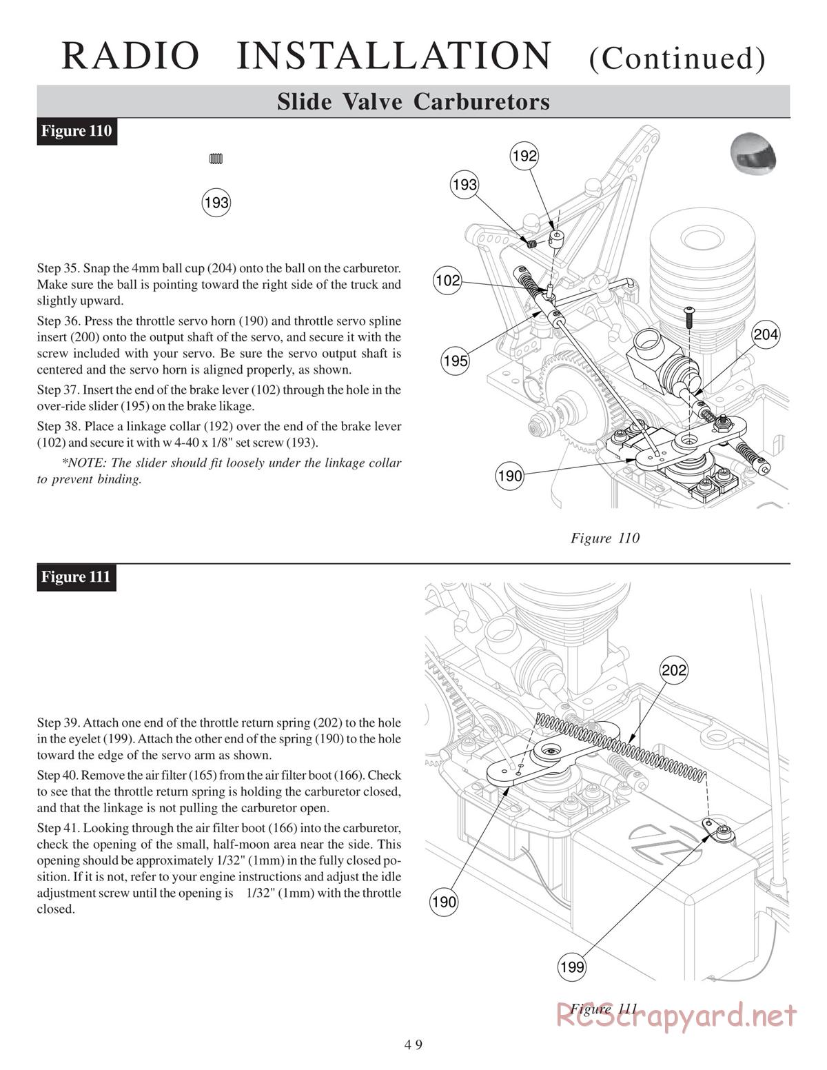 Team Losi - XXX-NT Sport RTR II - Manual - Page 52