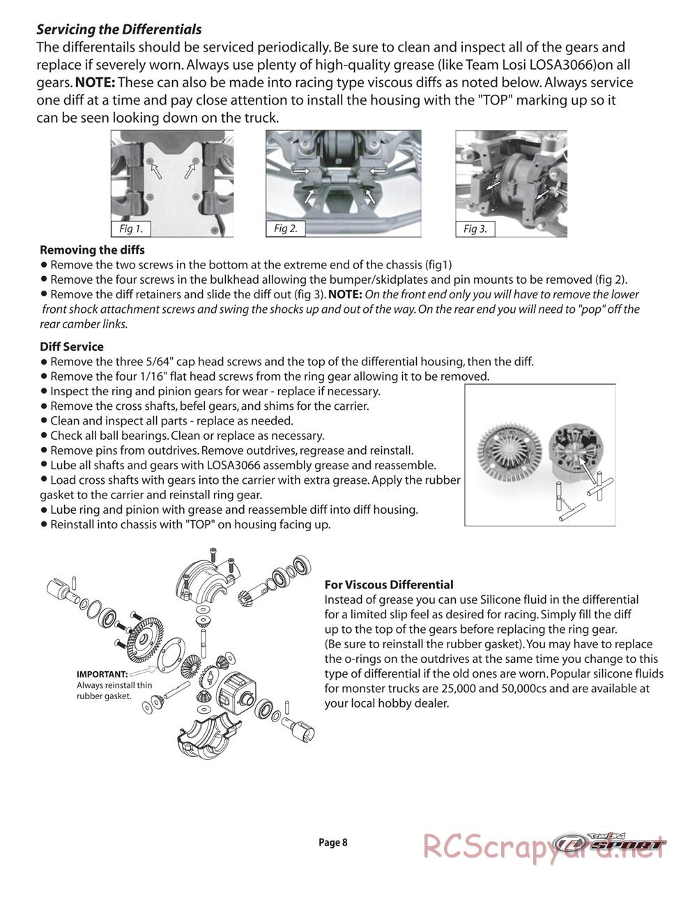 Team Losi - LST Super Truck - Manual - Page 9