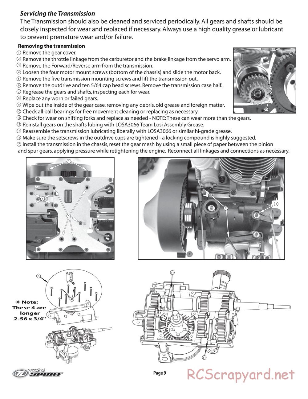 Team Losi - LST Super Truck - Manual - Page 10