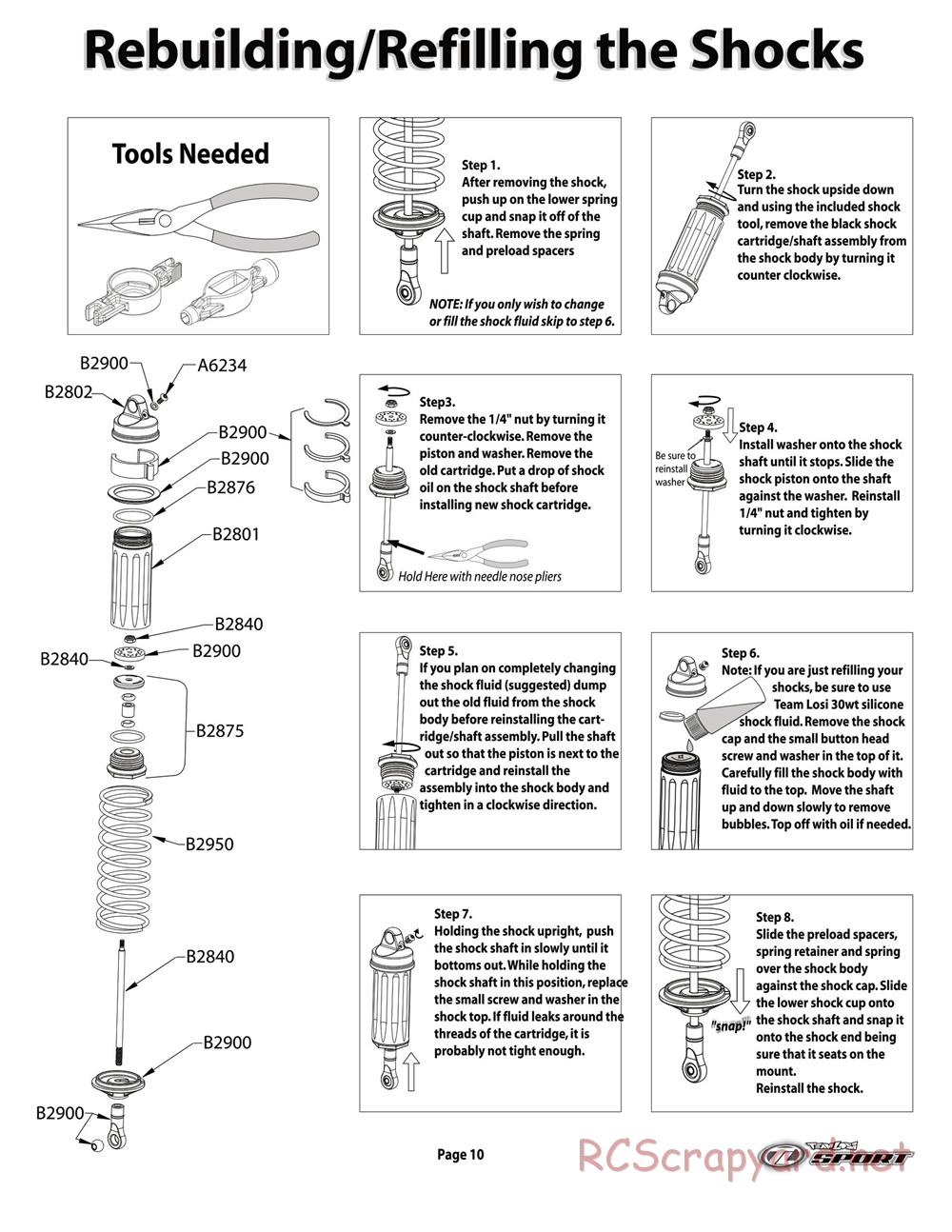 Team Losi - LST Super Truck - Manual - Page 11