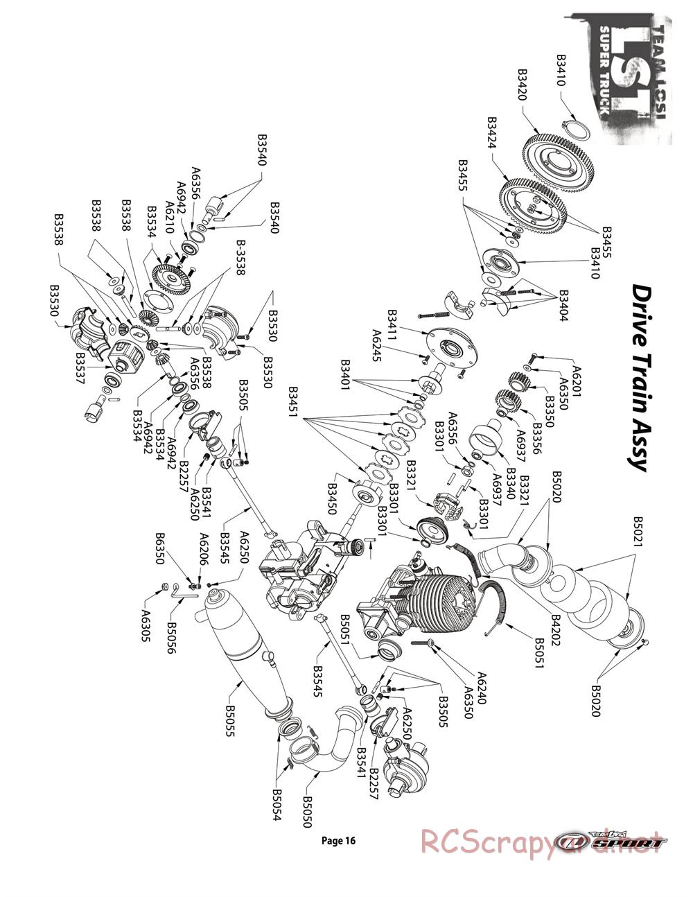 Team Losi - LST Super Truck - Manual - Page 5