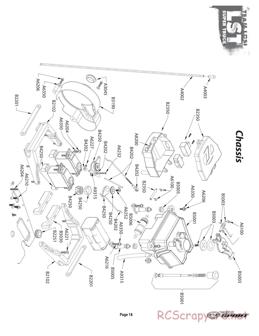 Team Losi - LST Super Truck - Manual - Page 7