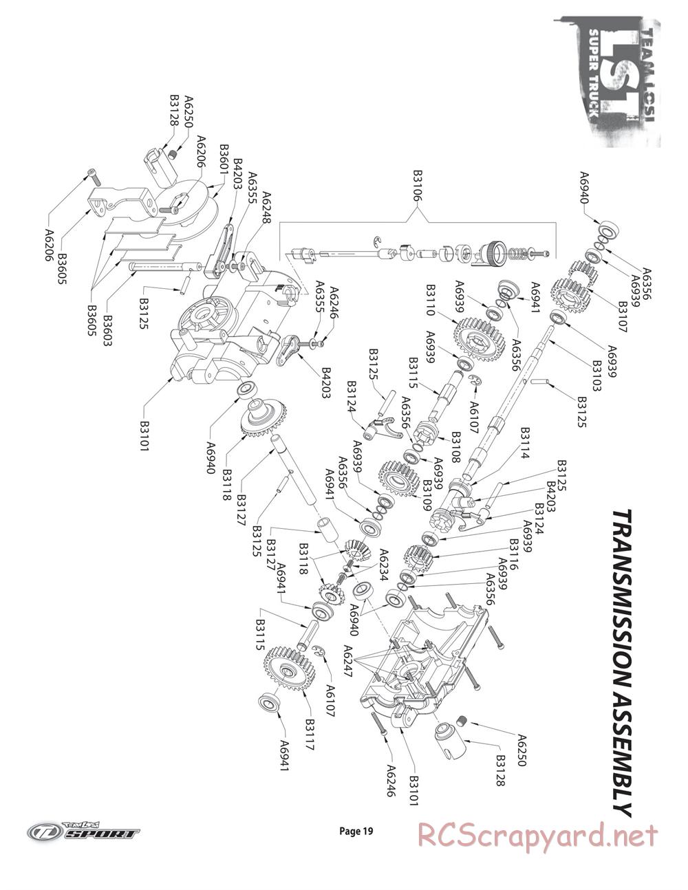 Team Losi - LST Super Truck - Manual - Page 8