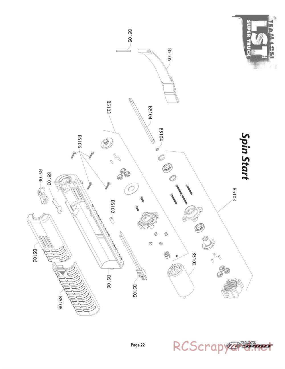 Team Losi - LST Super Truck - Manual - Page 11