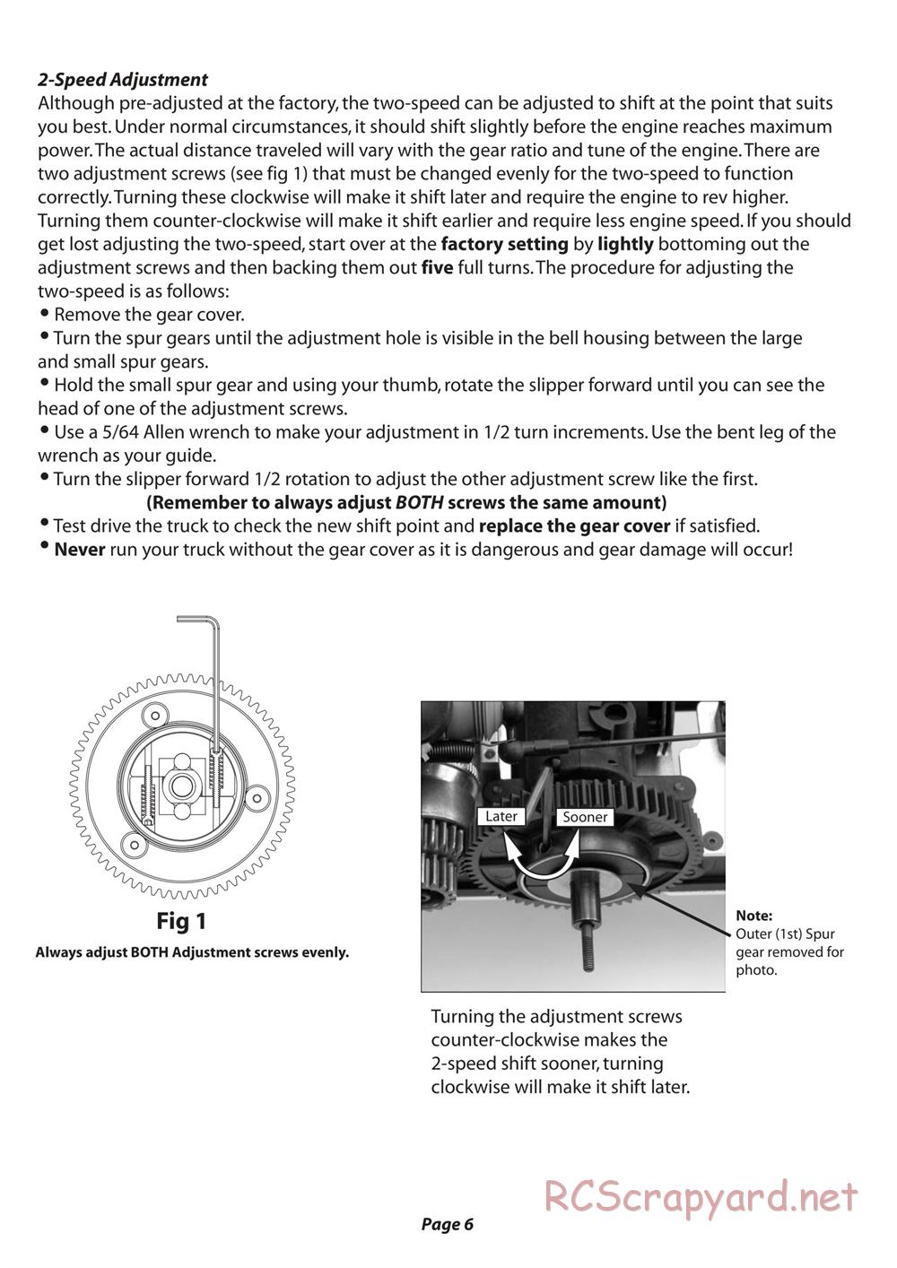 Team Losi - Aftershock - Manual - Page 7