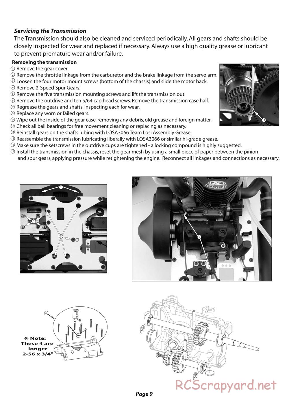 Team Losi - Aftershock - Manual - Page 10