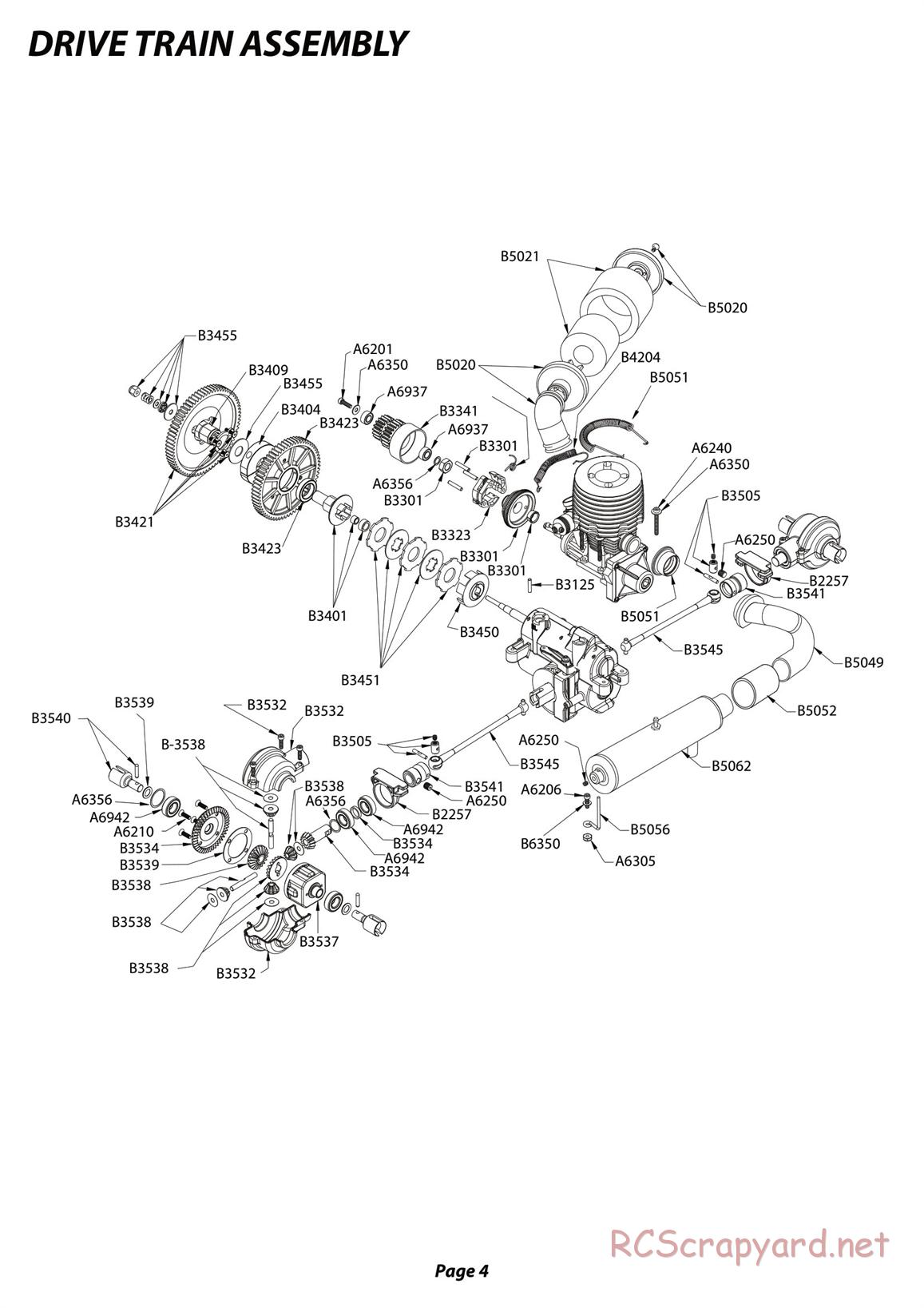 Team Losi - Limited Edition Aftershock - Manual - Page 4