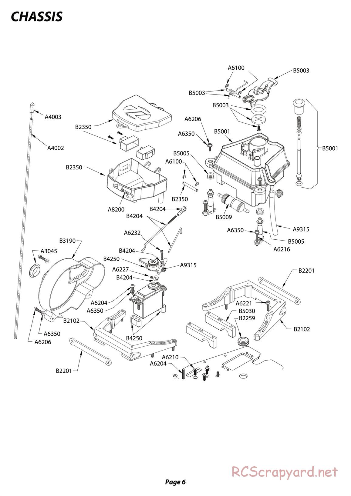 Team Losi - Limited Edition Aftershock - Manual - Page 6