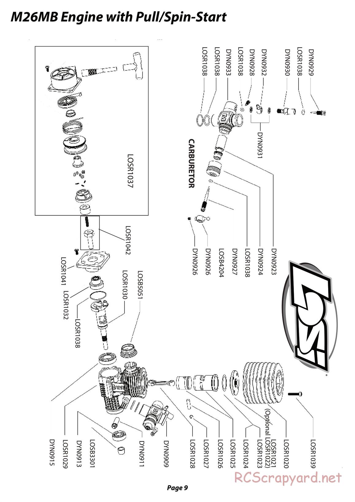 Team Losi - Limited Edition Aftershock - Manual - Page 9