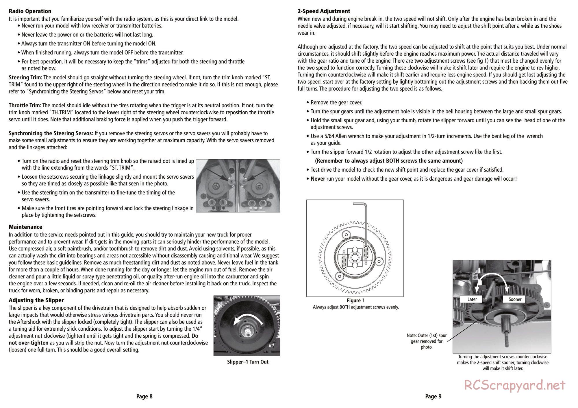 Team Losi - Limited Edition Aftershock - Manual - Page 5