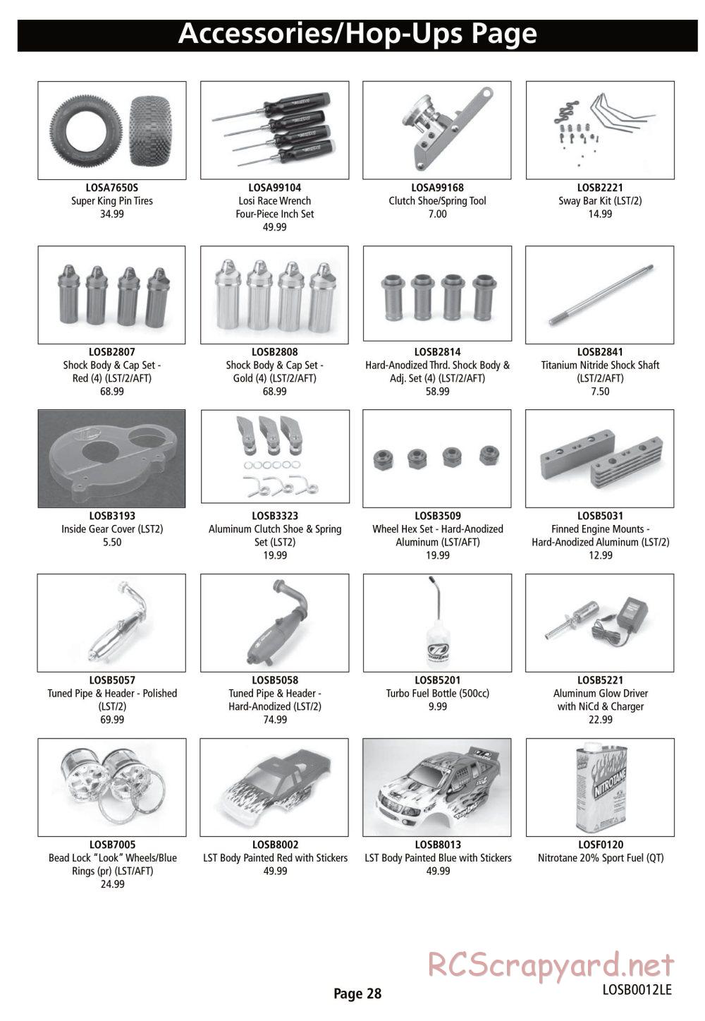 Team Losi - Limited Edition Aftershock - Manual - Page 15