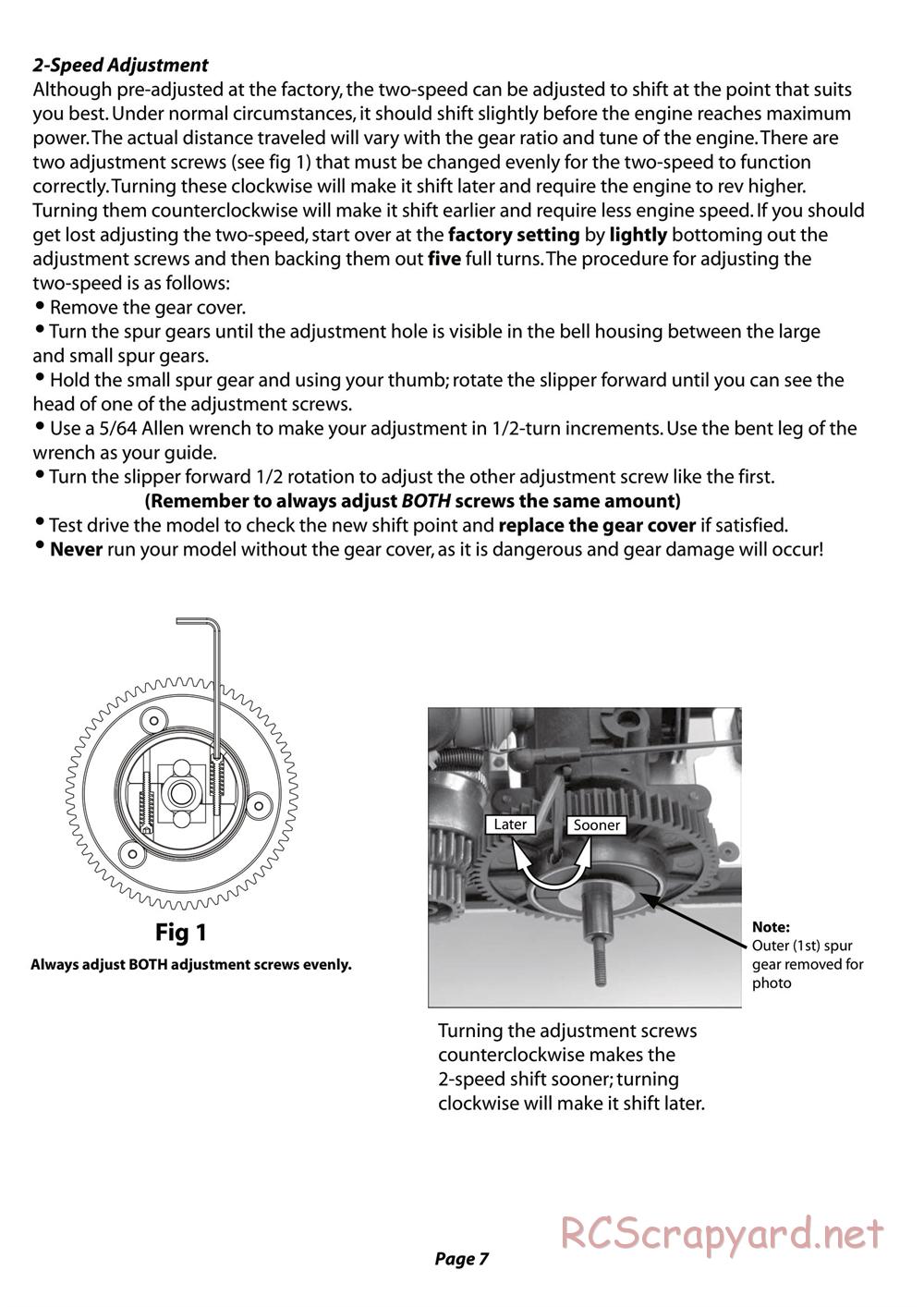 Team Losi - Mega Baja - Manual - Page 7