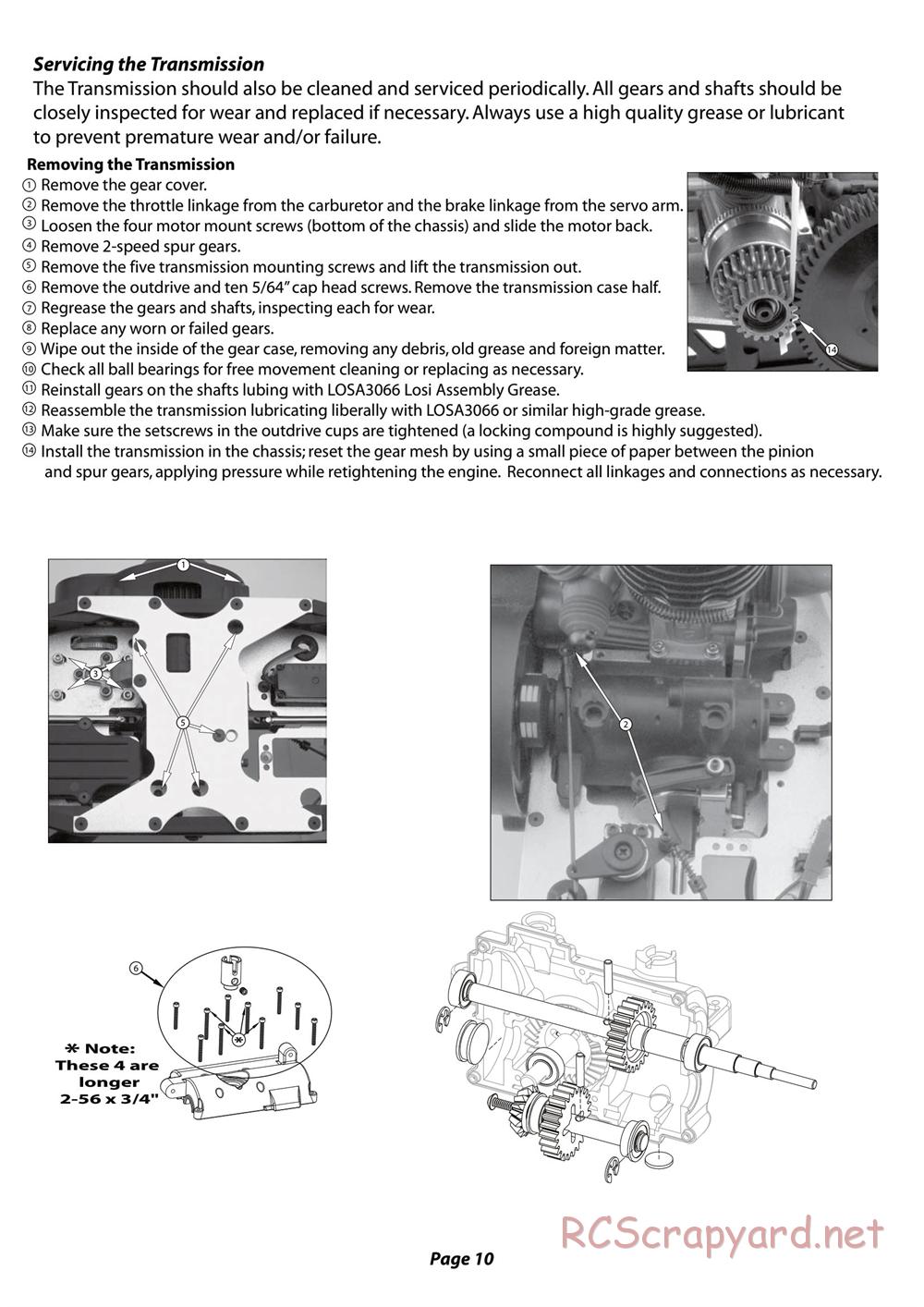 Team Losi - Mega Baja - Manual - Page 10