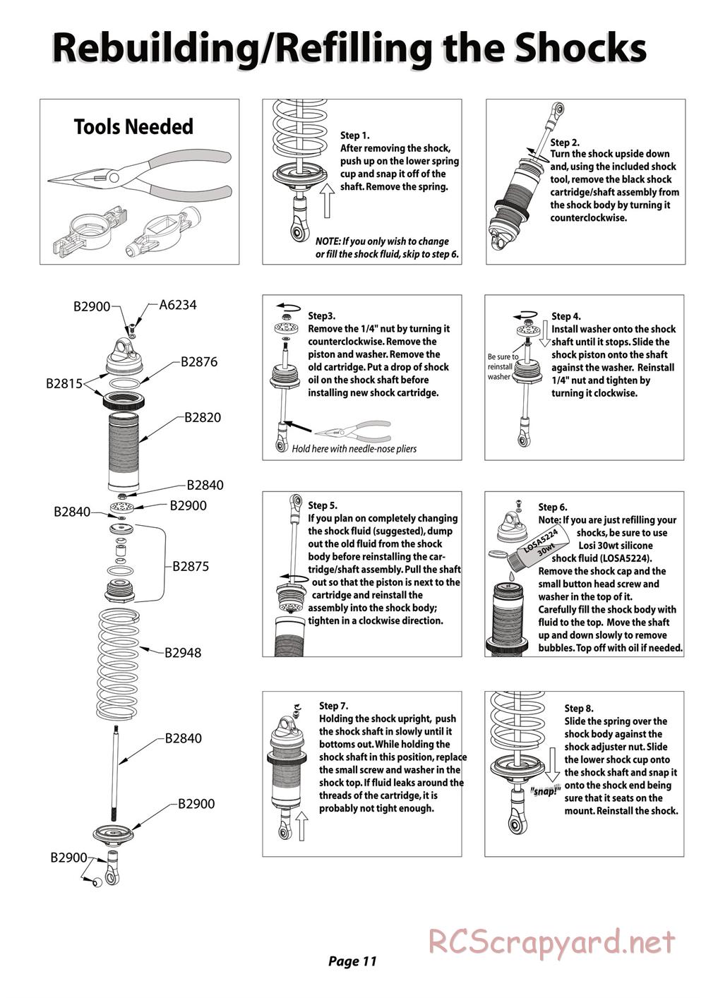 Team Losi - Mega Baja - Manual - Page 11