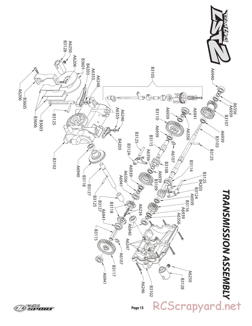 Team Losi - LST2 - Manual - Page 3