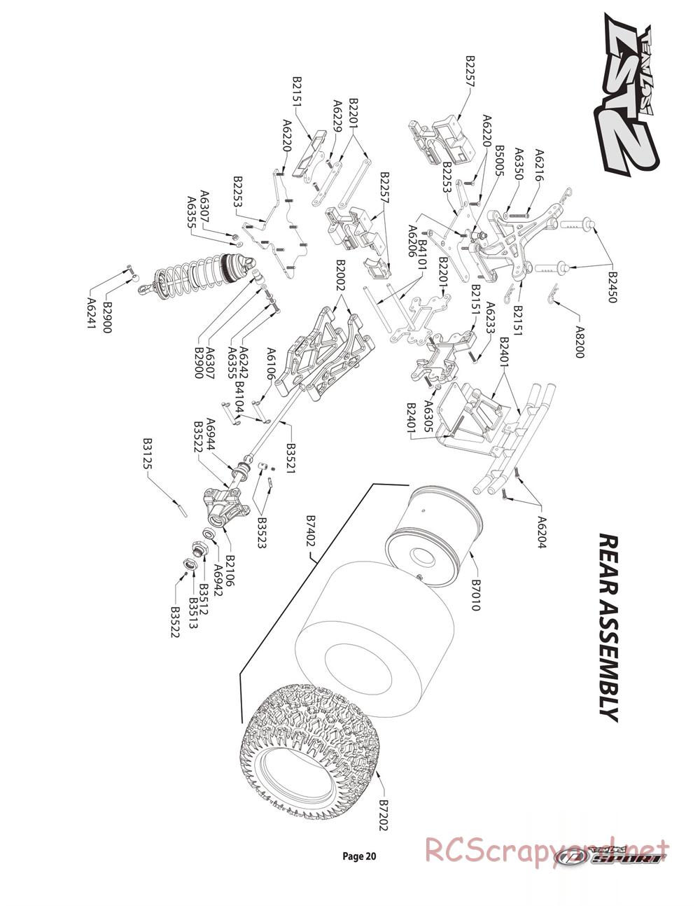 Team Losi - LST2 - Manual - Page 8