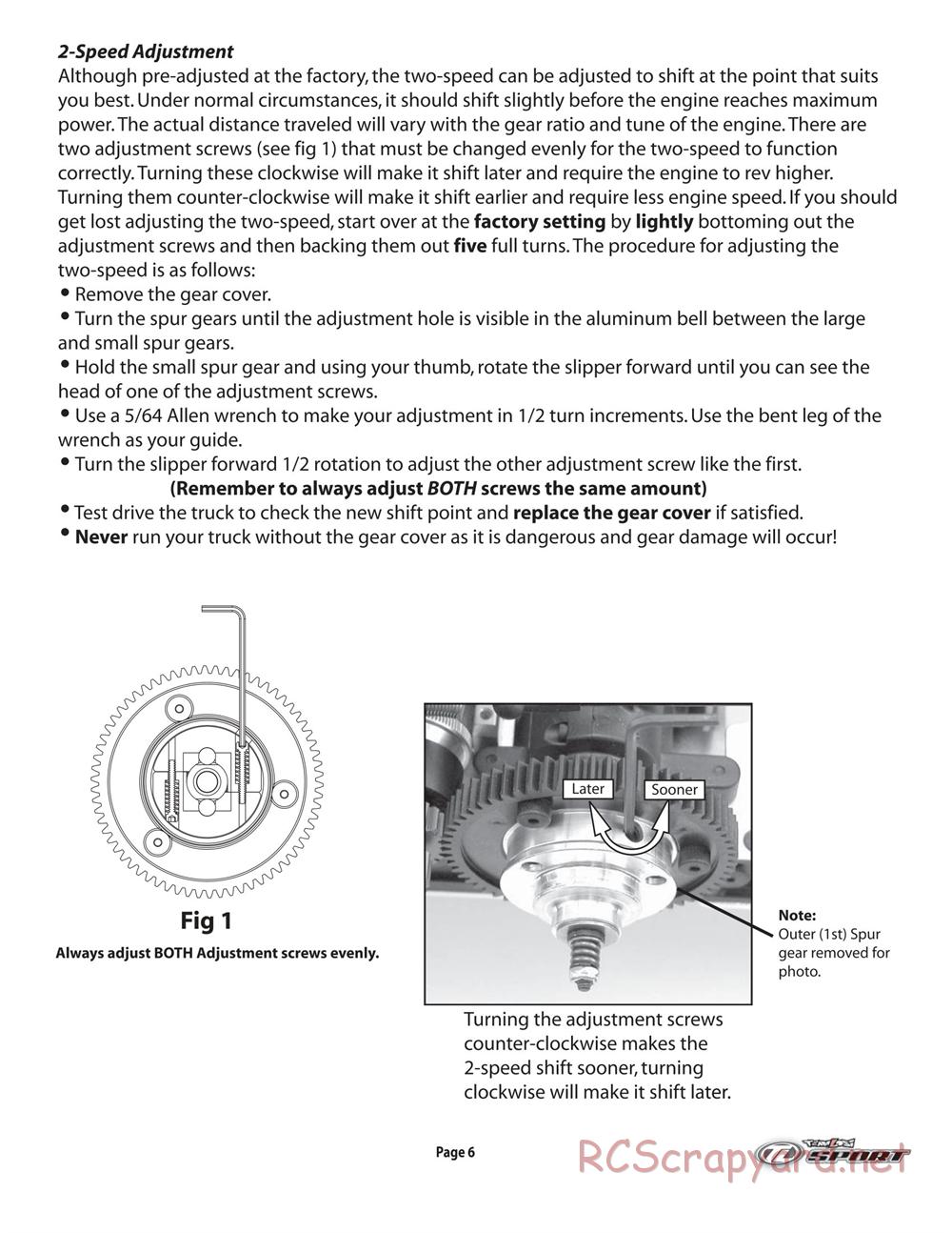 Team Losi - LST2 - Manual - Page 7