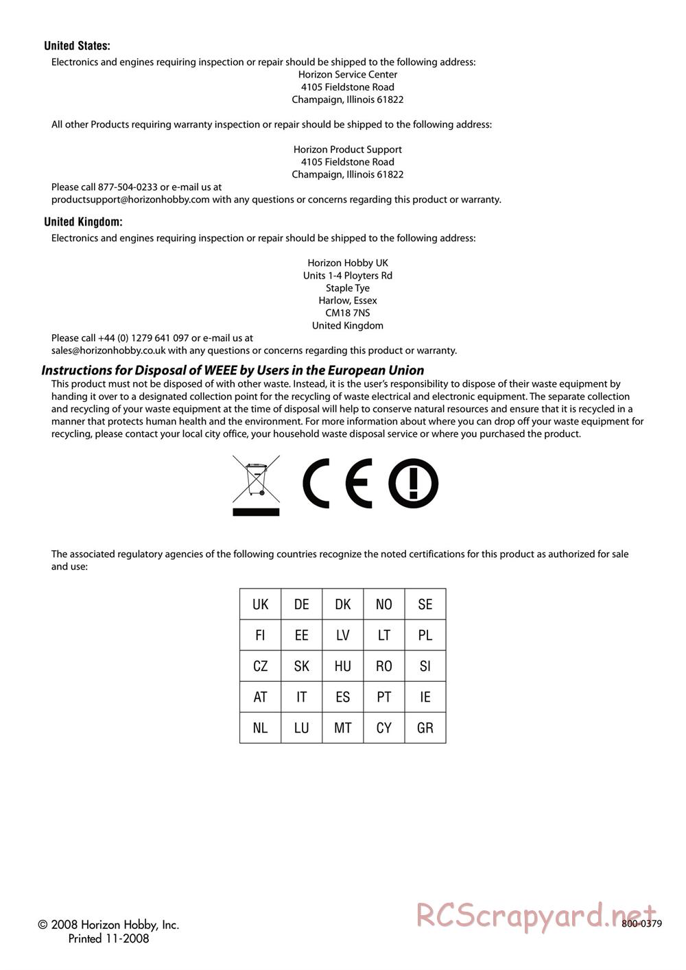 Team Losi - LST XXL - Manual - Page 24