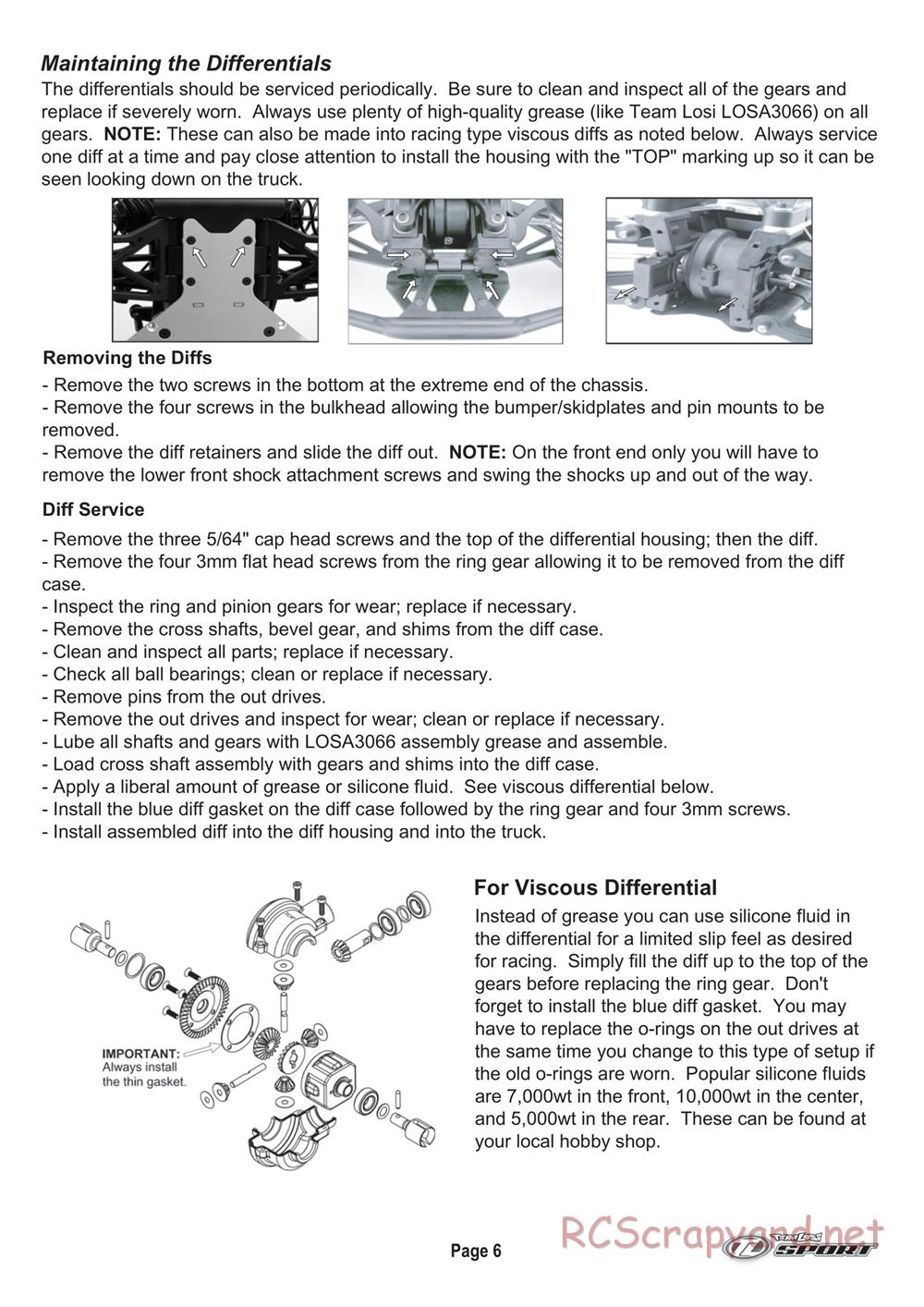 Team Losi - Muggy - Manual - Page 7