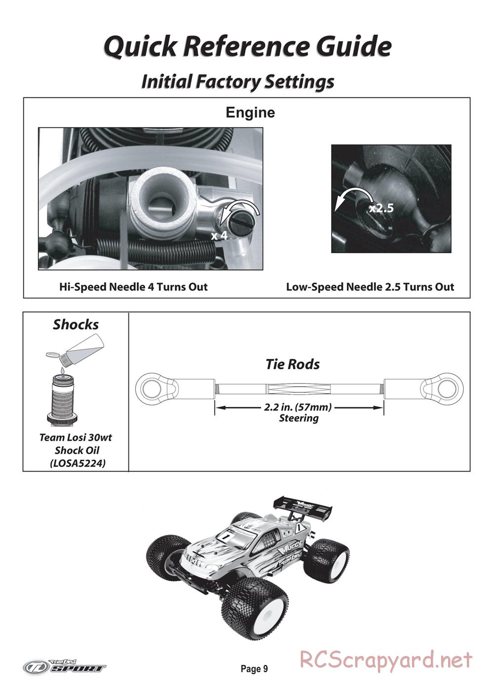 Team Losi - Muggy - Manual - Page 10