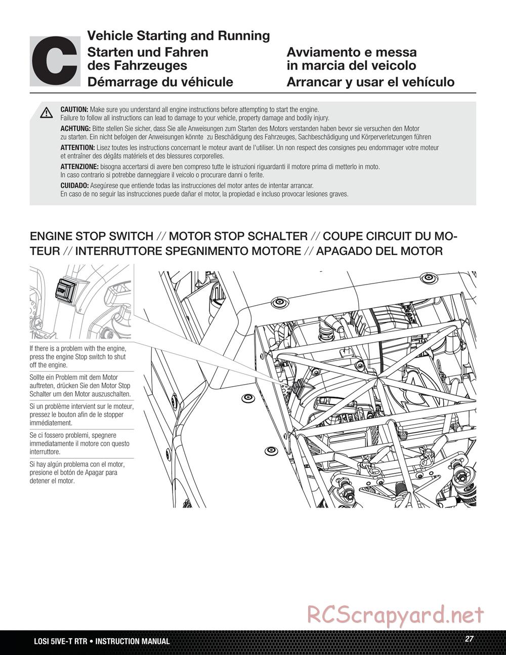 Team Losi - 5ive-T - Manual - Page 27