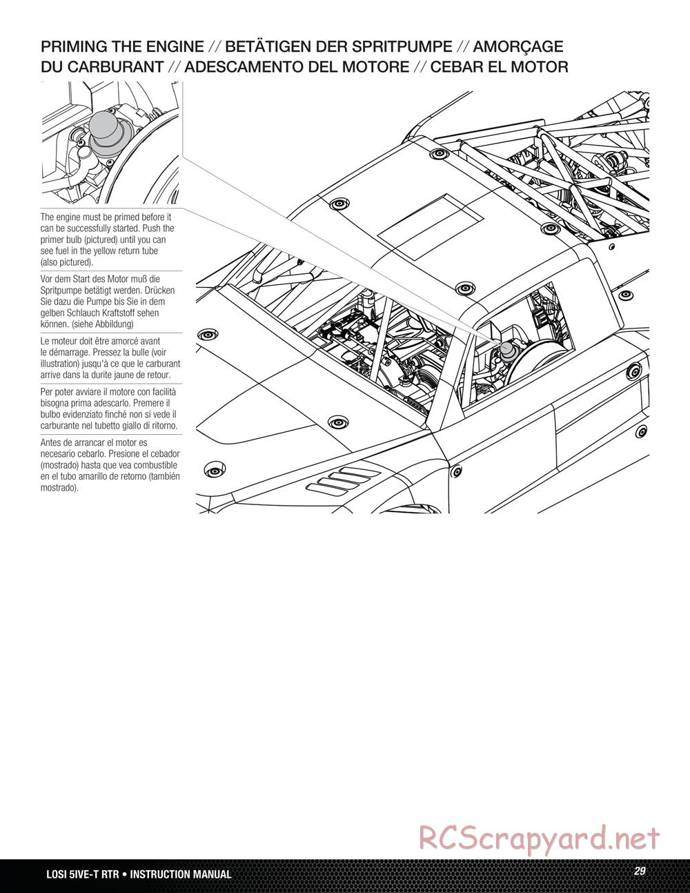 Team Losi - 5ive-T - Manual - Page 29